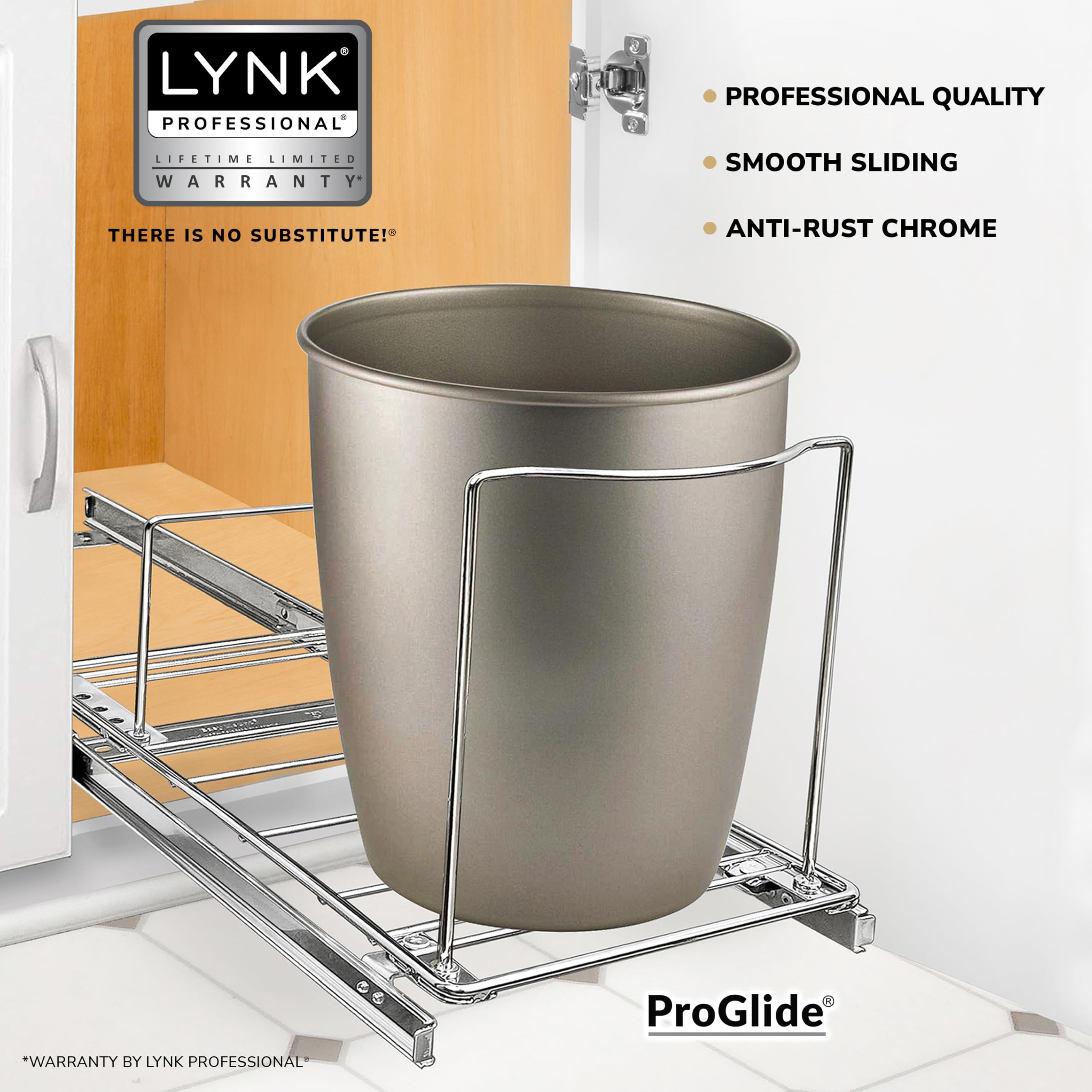 LYNK PROFESSIONAL detalle del sistema ProGlide inferior, deslizamiento suave
