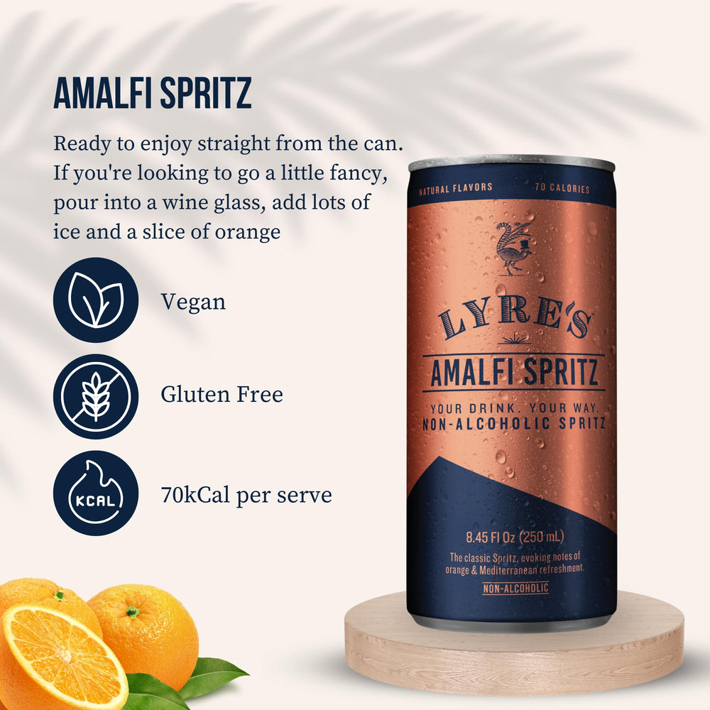 Lyre's lata abierta lista para beber al instante sin preparación
