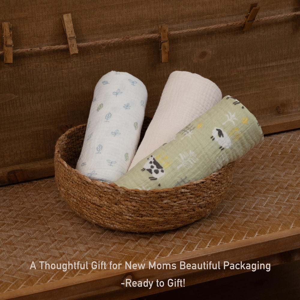 LYRICHOM BABY set presentado para regalo, ideal como obsequio de baby shower