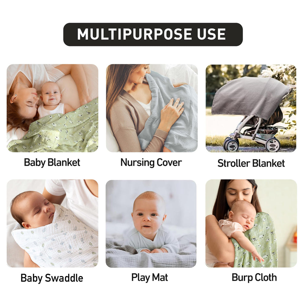 LYRICHOM BABY manta usada como cobertura de cochecito, protección transpirable