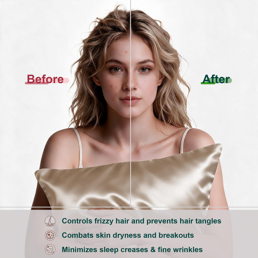 LYSHIN detalle de cremallera invisible que asegura la almohada con elegancia