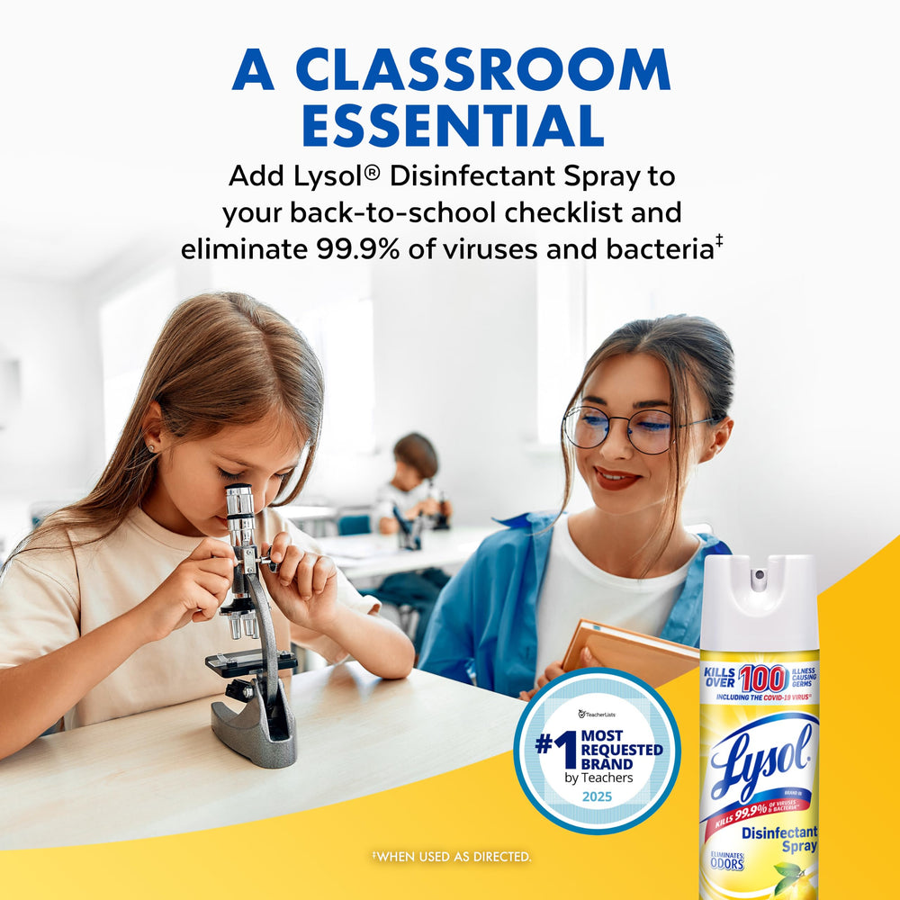 Lysol aplicado en baño, limpieza de manillas y azulejos efectiva