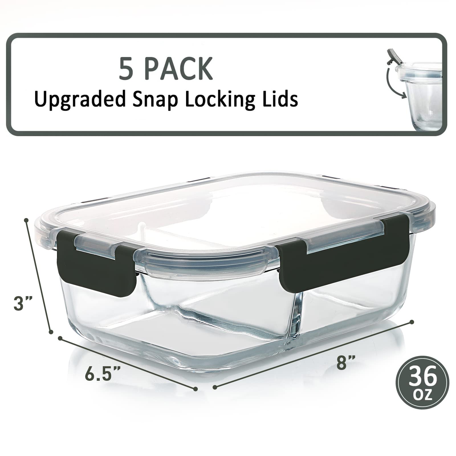 M MCIRCO tapa con sello de silicona, cierre hermético y seguro