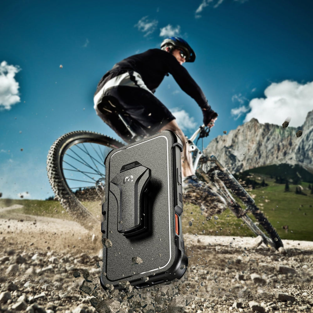 M MYBAT PRO reborde alrededor de cámara para proteger lentes y bordes