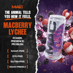 MAC Energy detalle de burbujeo que resalta textura refrescante