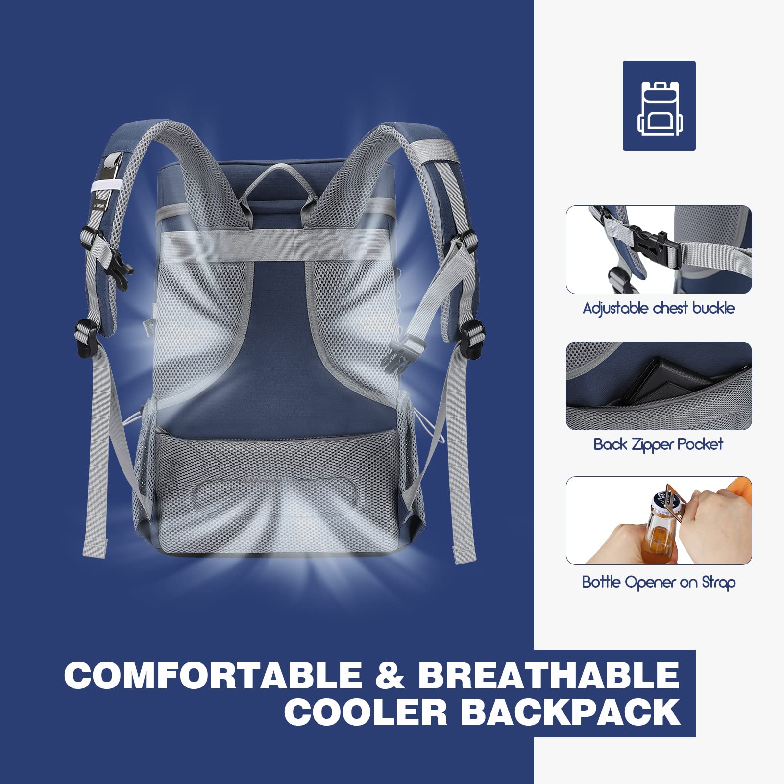 Maelstrom top pocket storing phone and snacks, quick access and protected items