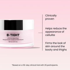 MAËLYS textura de crema B-TIGHT primer plano hidratación visible y absorción