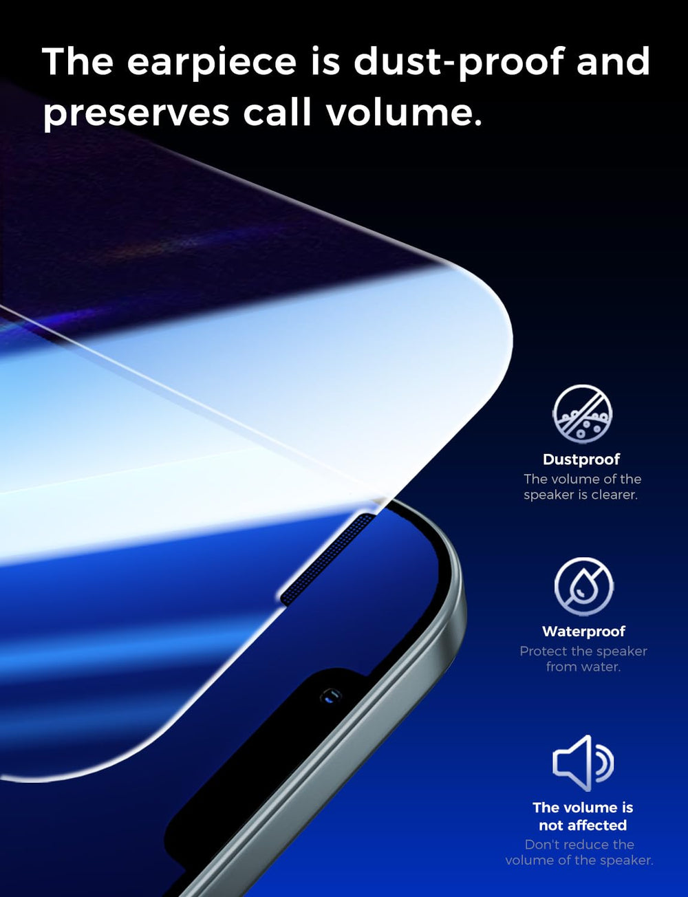 MAGIC JOHN pantalla HD con Face ID visible, claridad sin pérdida