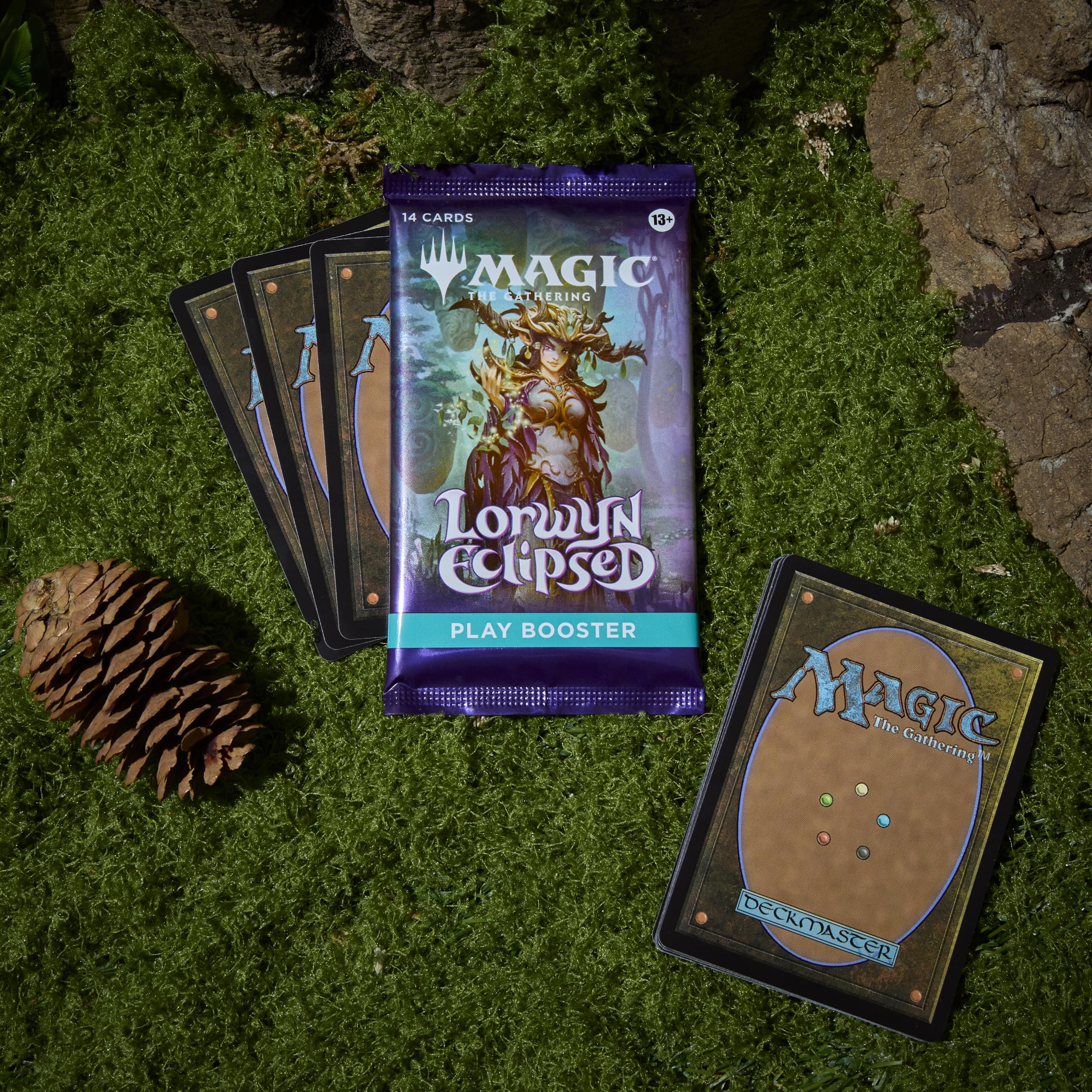 Magic: The Gathering comparación de tierra foil y tierra normal para colección