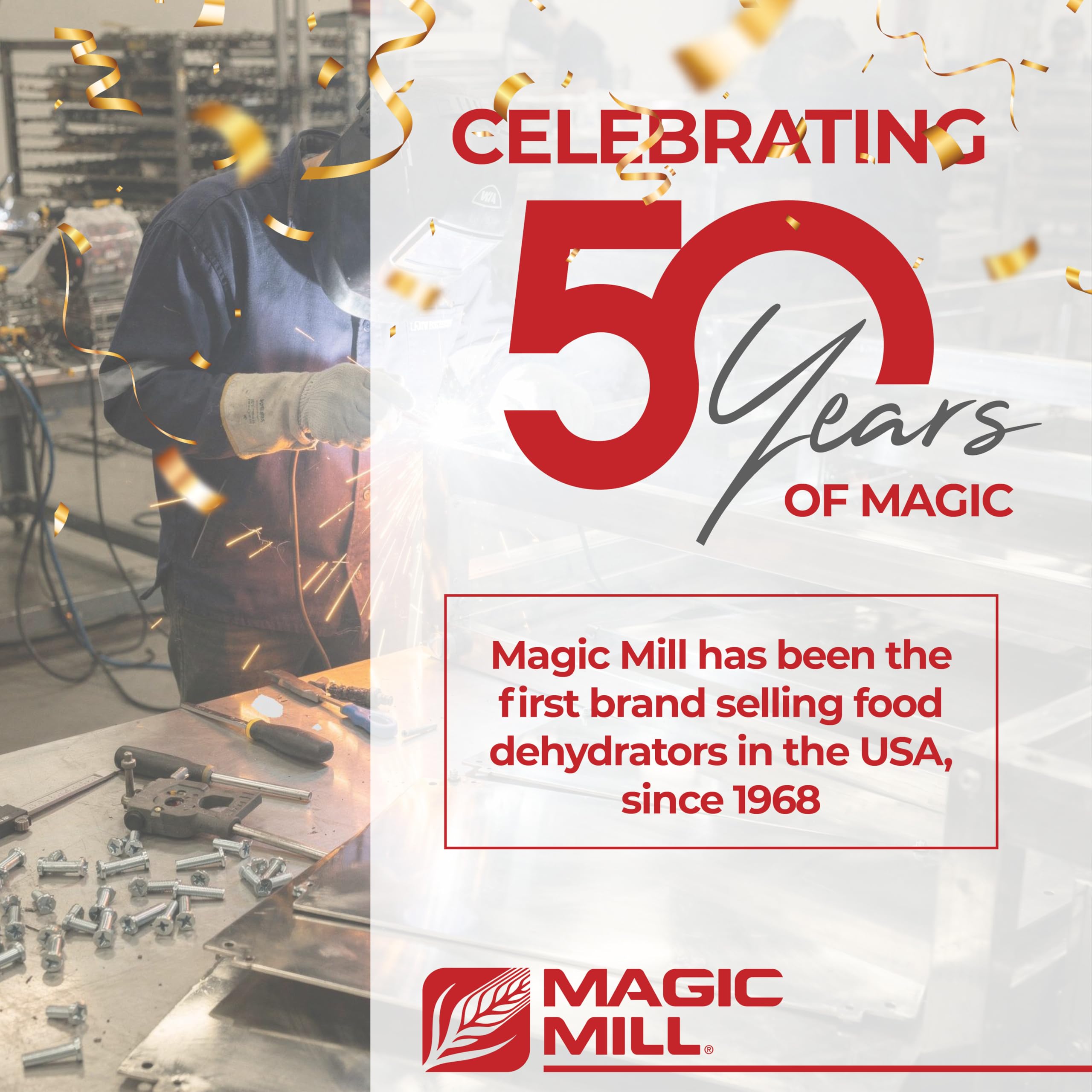 Magic Mill etiqueta ETL certificación para uso seguro y confianza