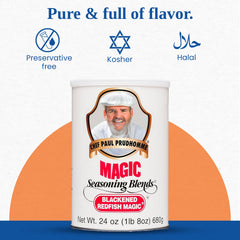 Magic Seasoning Blends spoonful of seasoning highlighting portion control