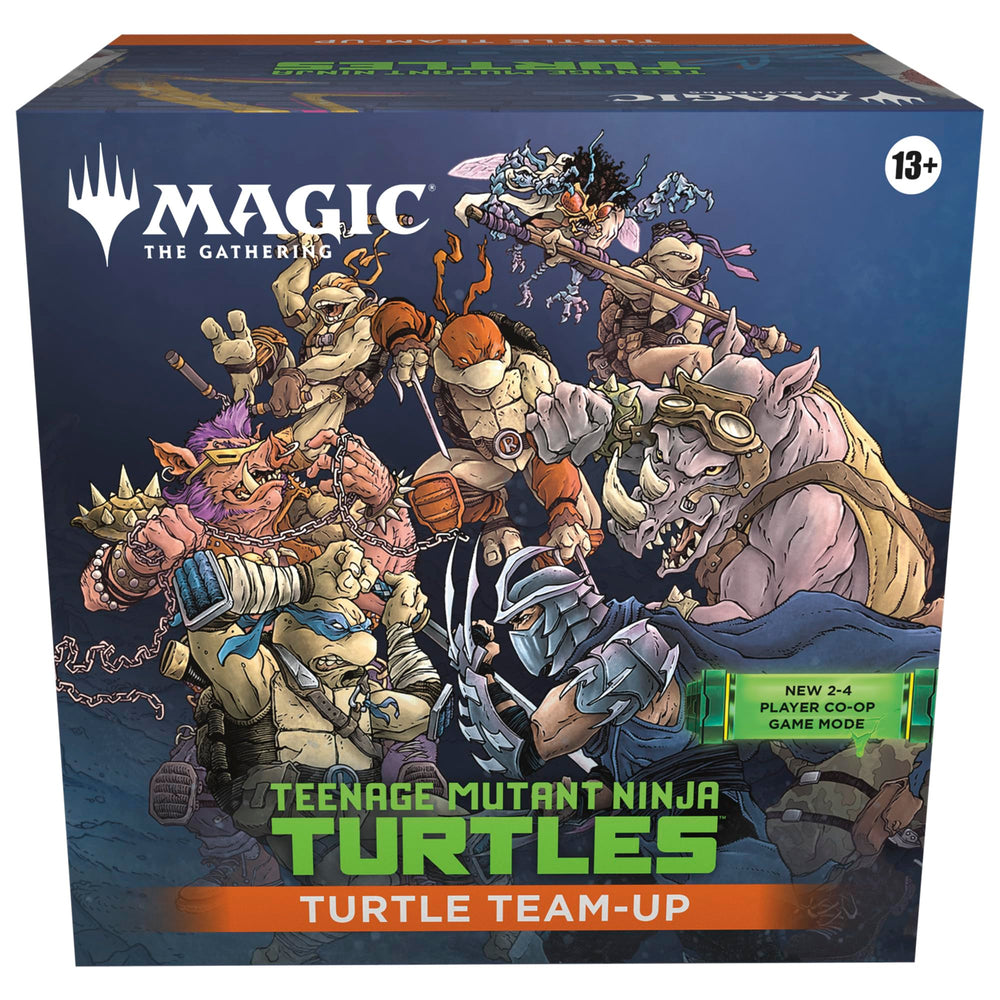Magic: The Gathering caja frontal mostrando contenido y atractivo coleccionable