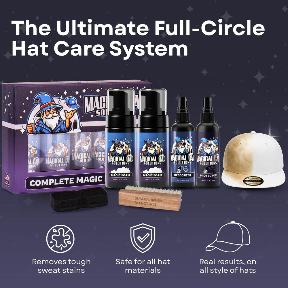 MAGICAL CAP SOLUTIONS contenido organizado listo para mantenimiento de gorras