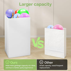 Magicheap cubo desplegado con bolsa para mayor higiene