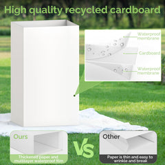 Magicheap cubo plegado listo para almacenamiento compacto
