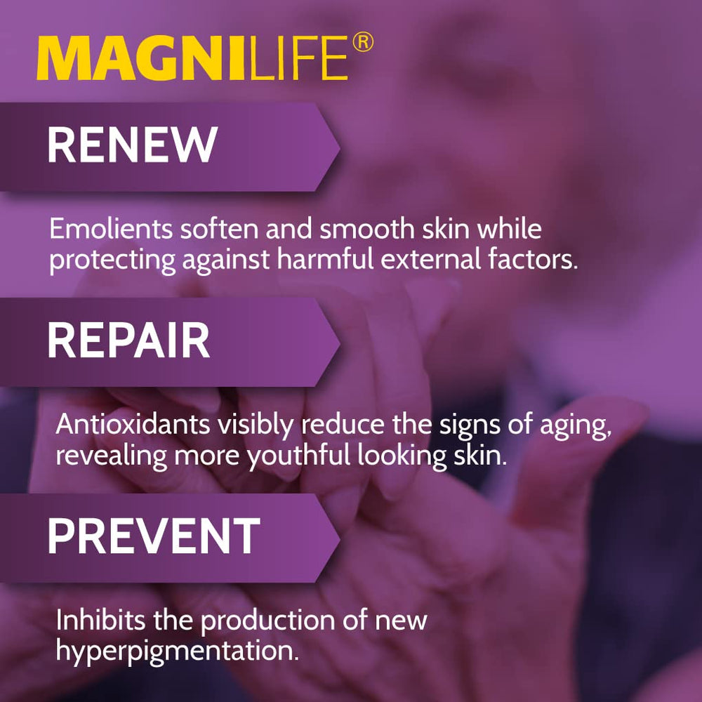 MagniLife textura cremosa en primer plano con aspecto ligero y no grasoso