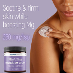 Magnum Solace detalle de textura cremosa y rápida absorción visible