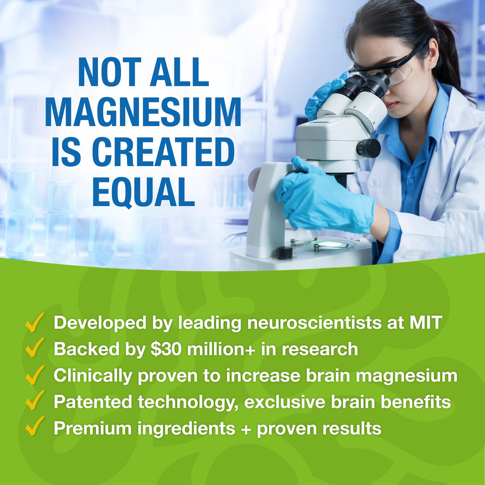 Etiqueta nutricional Magtein ampliada mostrando ingredientes clave, beneficio transparencia