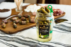 Maille primer plano de textura crocante y piel firme, resalta calidad