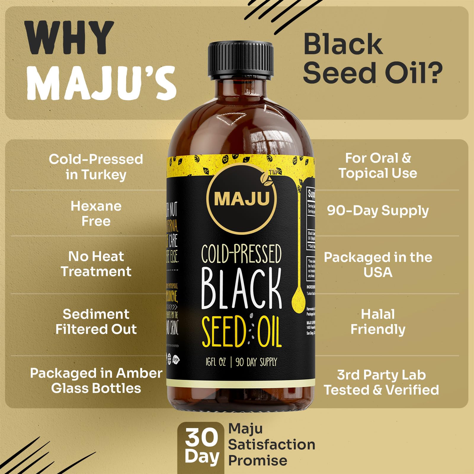 Maju Superfoods cucharita con medida y botella, control de dosis simple