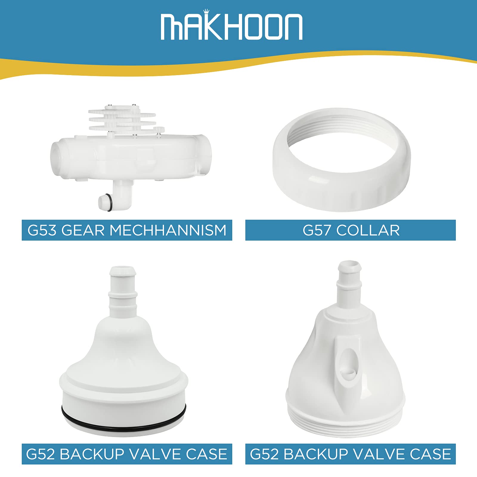 MAKHOON in-pool cleaner with upgraded valve demonstrating reduced nozzle spray