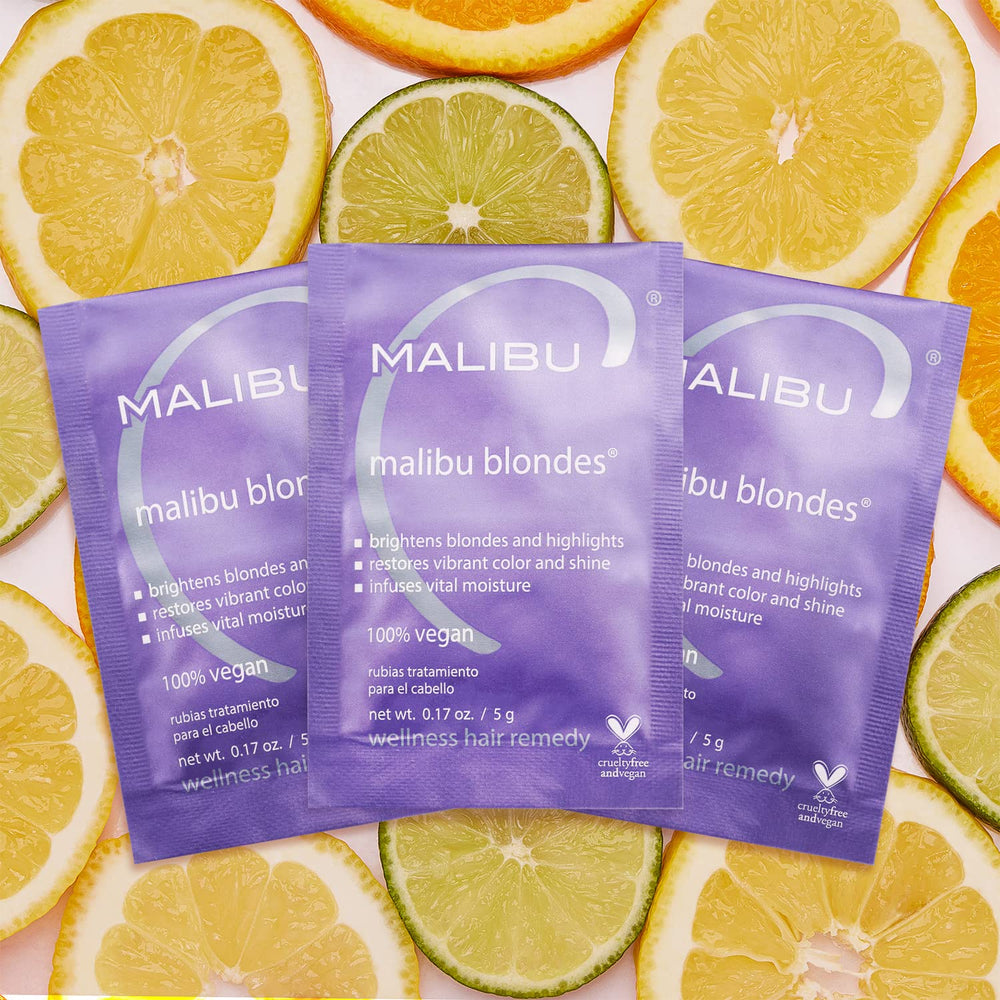 Malibu C cristales en primer plano resaltando textura y facilidad de disolución