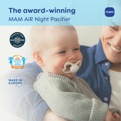 MAM uso nocturno bebé durmiendo reduce interrupciones y facilita calmar