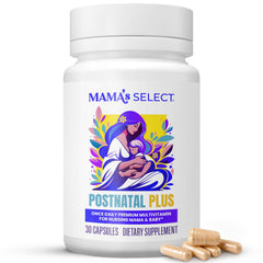 Mama's Select envase frontal mostrando la cápsula diaria y beneficios