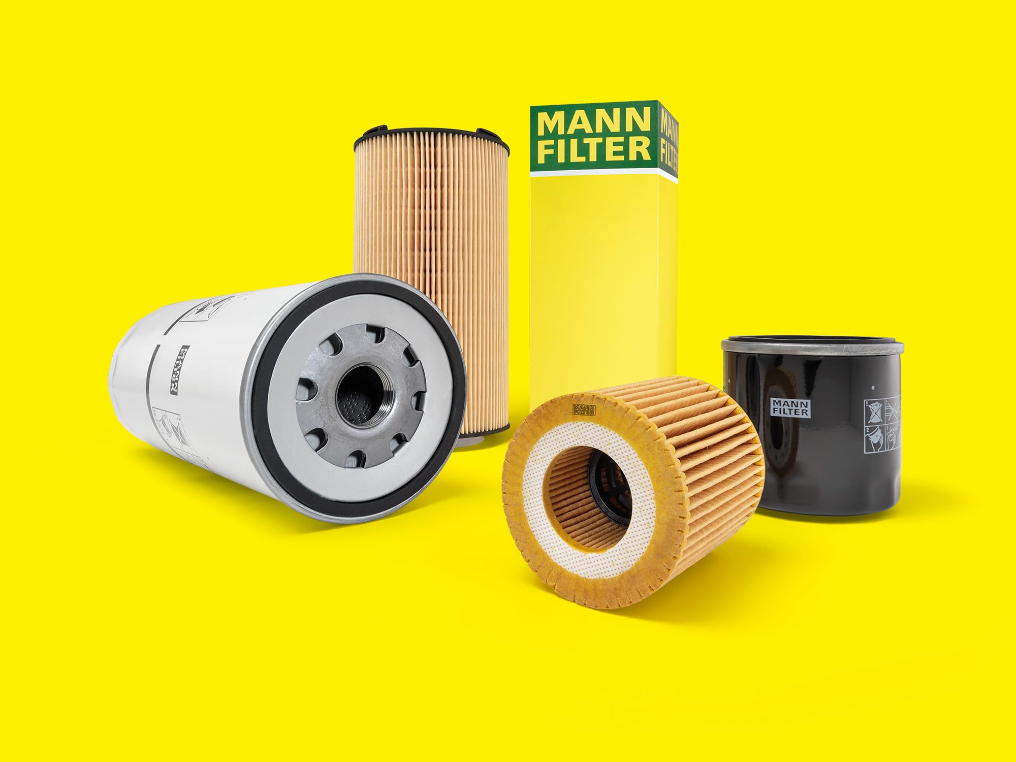 Mann Filter comparación de tamaño que facilita identificar compatibilidad con BMW