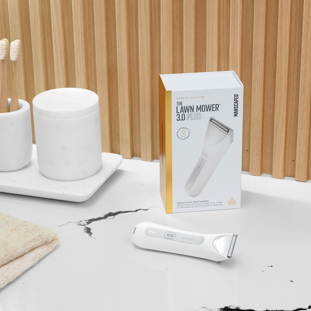 MANSCAPED cable USB-C cargando la recortadora para autonomía rápida