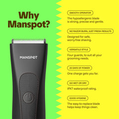 MANSPOT primer plano de la cuchilla cerámica 40mm con punta redondeada segura