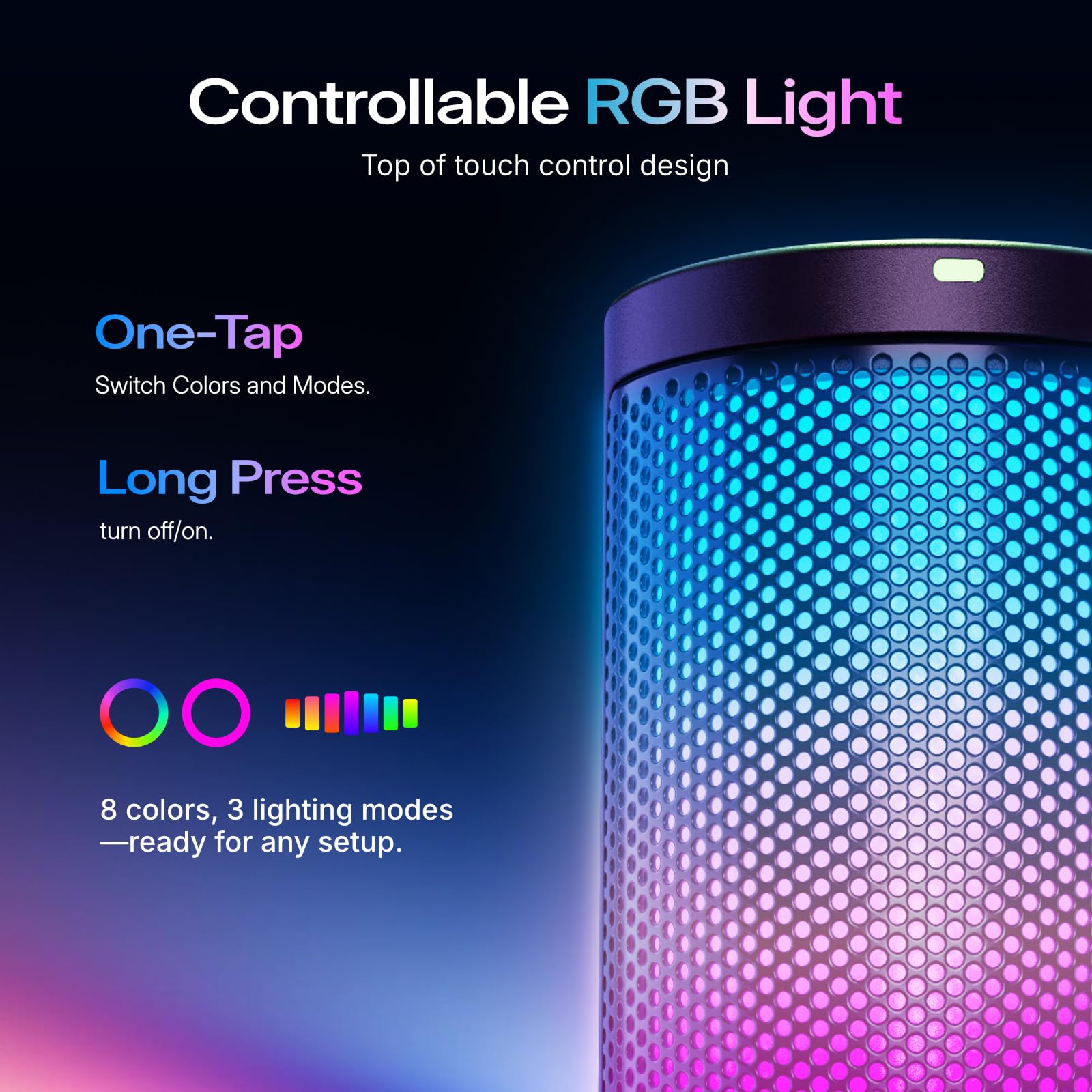 MAONO DGM20S puertos USB y jack 3.5 mm para monitorización sin latencia