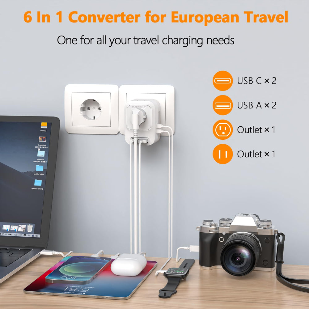 Mapambo primer plano de puertos USB-C y USB-A para cargas rápidas y seguras