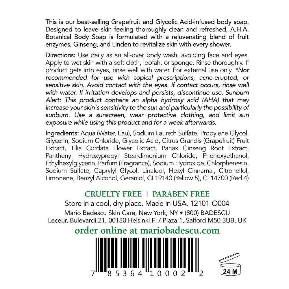 Mario Badescu gel corporal en baño relajante aportando aroma revitalizante