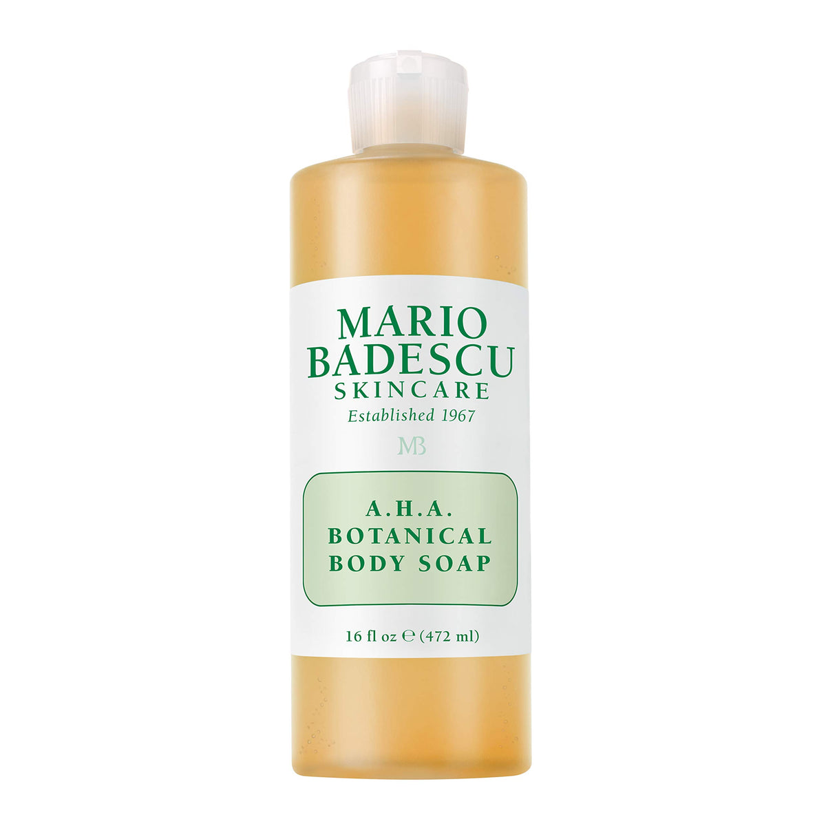 Mario Badescu envase frontal del gel corporal, limpieza renovadora