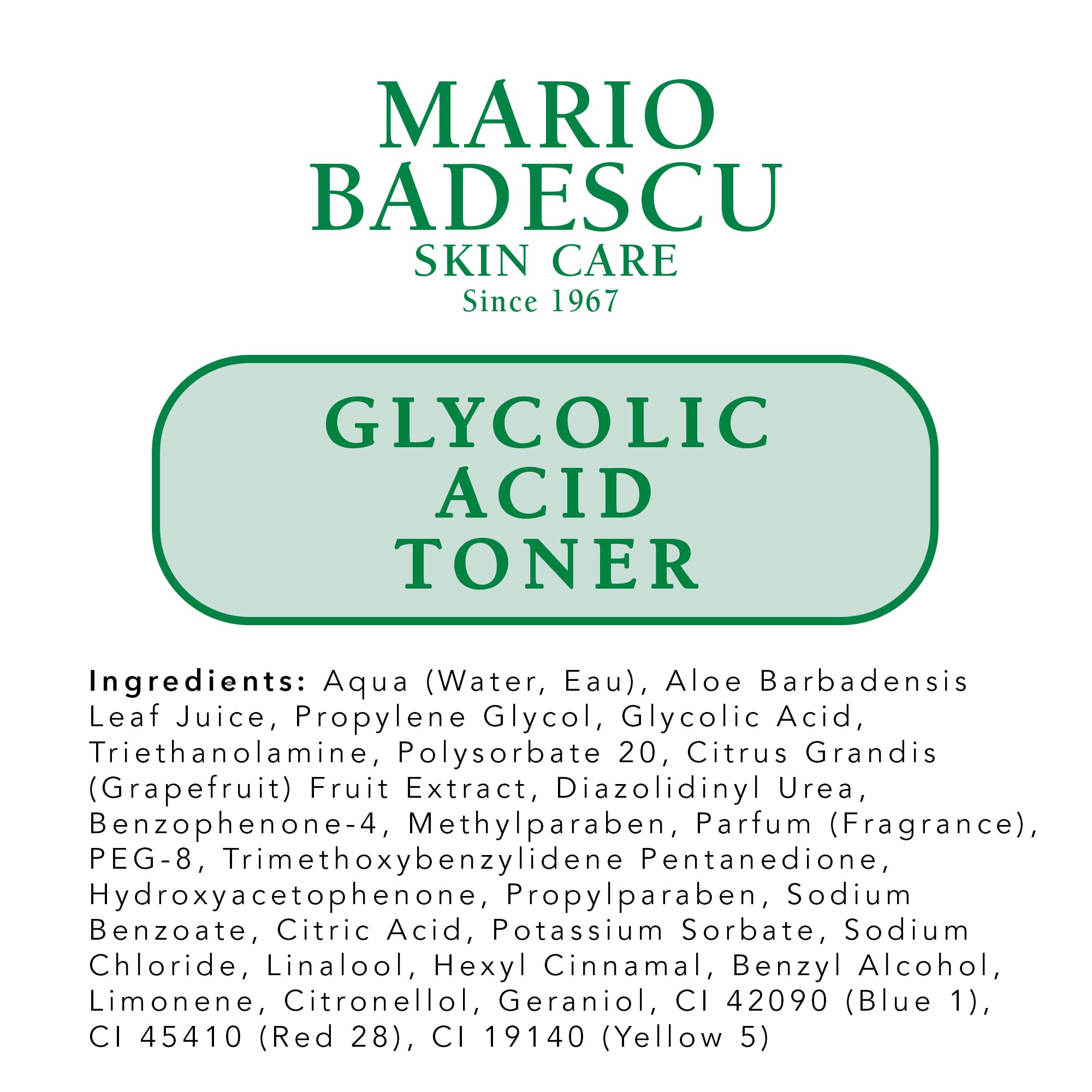 Mario Badescu producto en una rutina mensual mostrando resultados