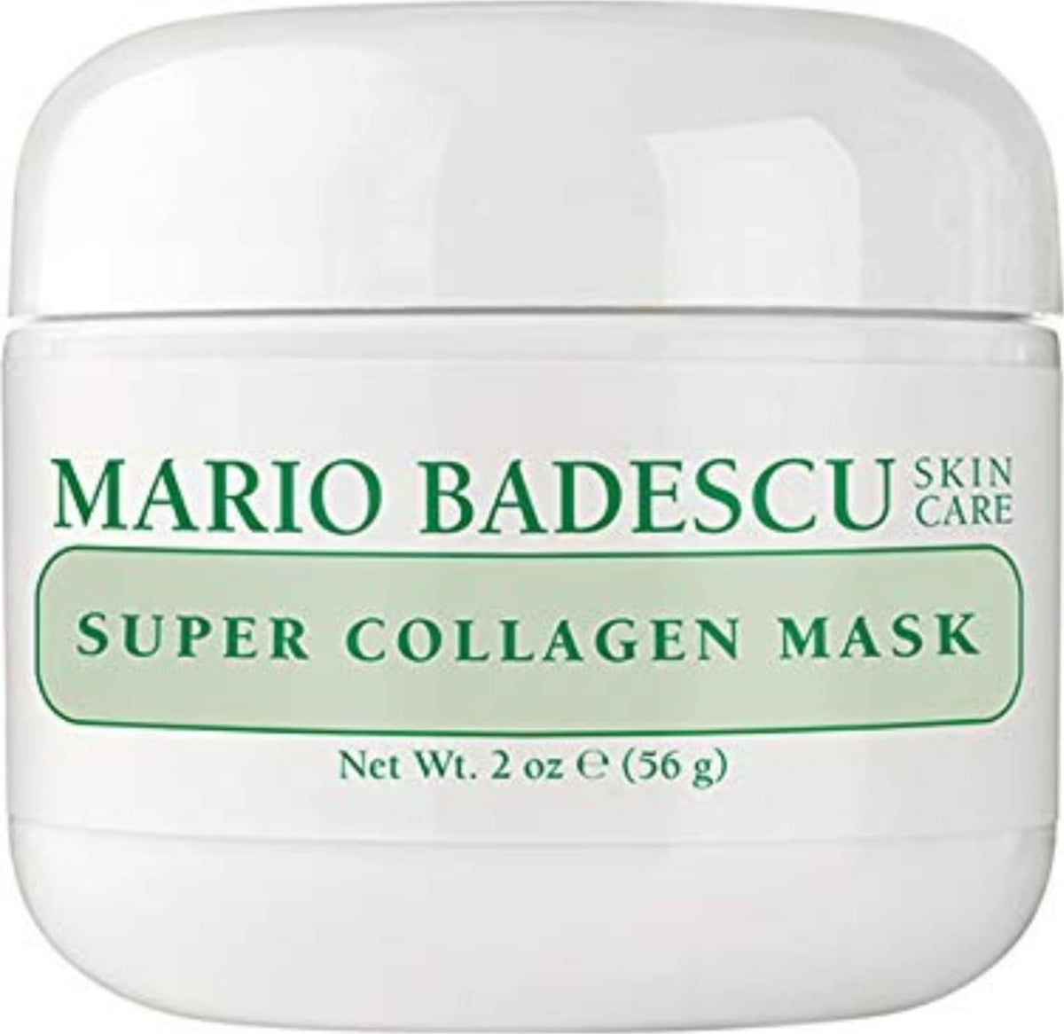 Mario Badescu envase frontal mostrando mascarilla y marca, apariencia profesional