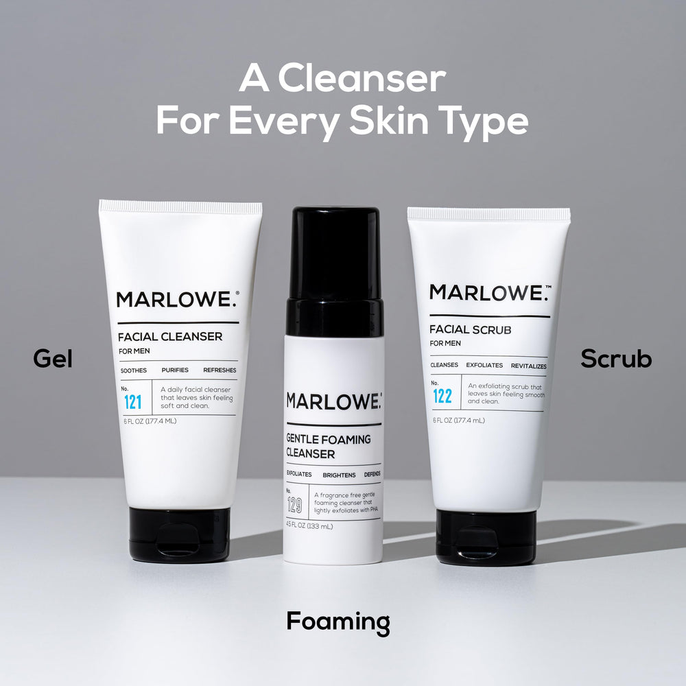 MARLOWE. exfoliante colocado en baño estilizado aporta sensación premium