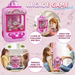 Marlrin interior con los 20 peluches incluidos listo para jugar y premiar