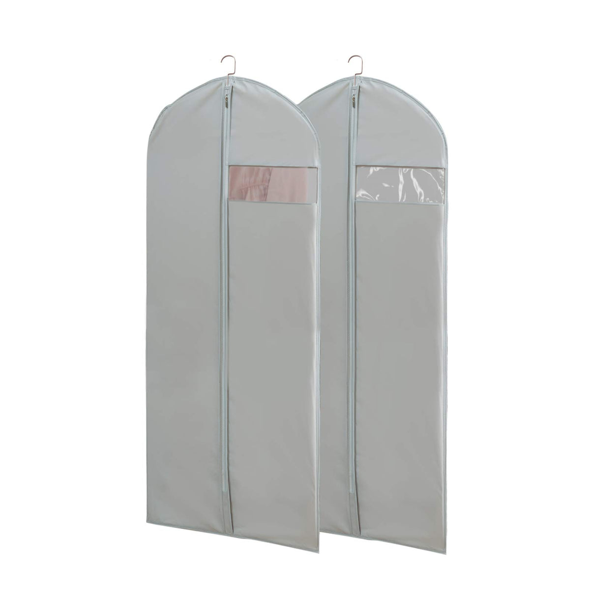 MARMINS funda frontal transparente mostrando vestido y fácil identificación