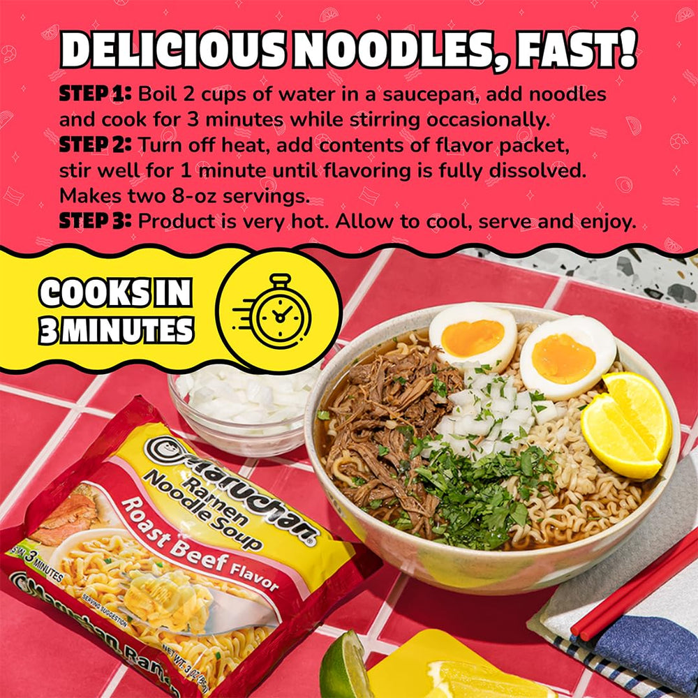 Maruchan sugerencia de servicio con vegetales para más nutrición