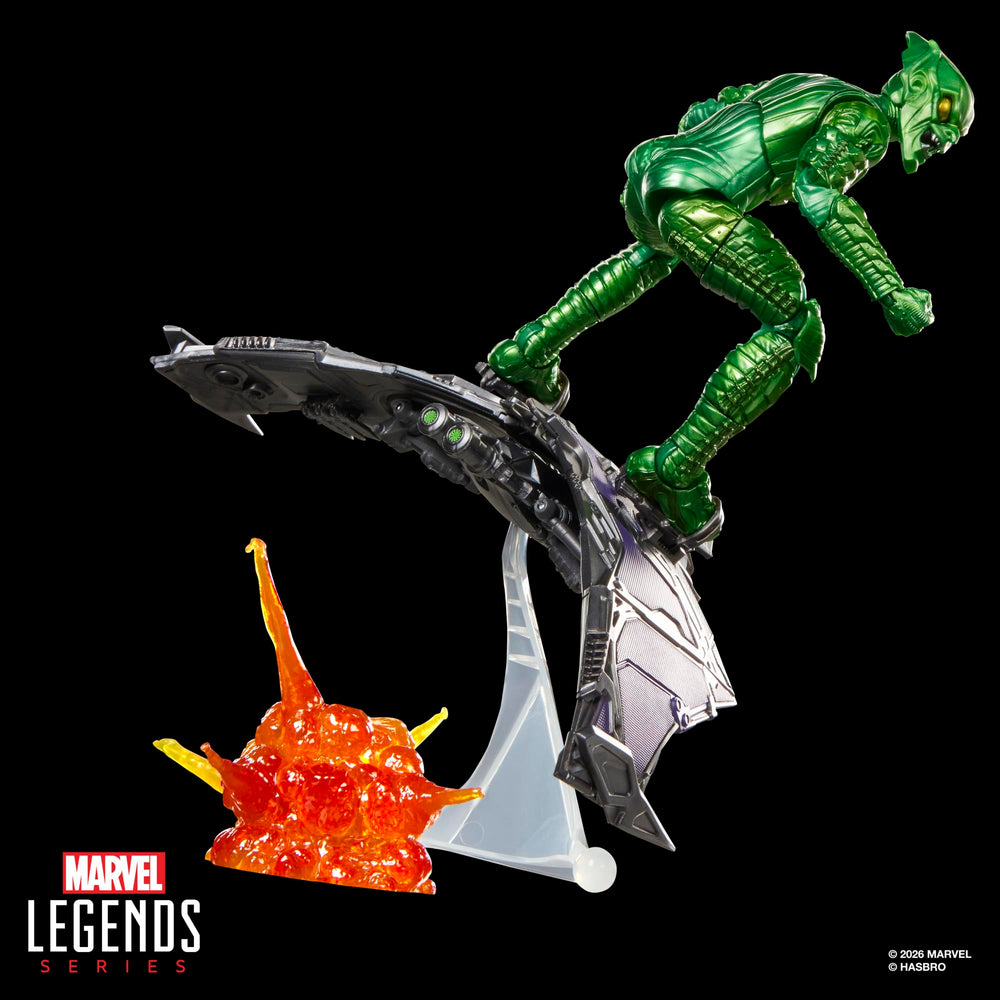 Marvel Green Goblin efecto de explosión blast para dramatizar escenas