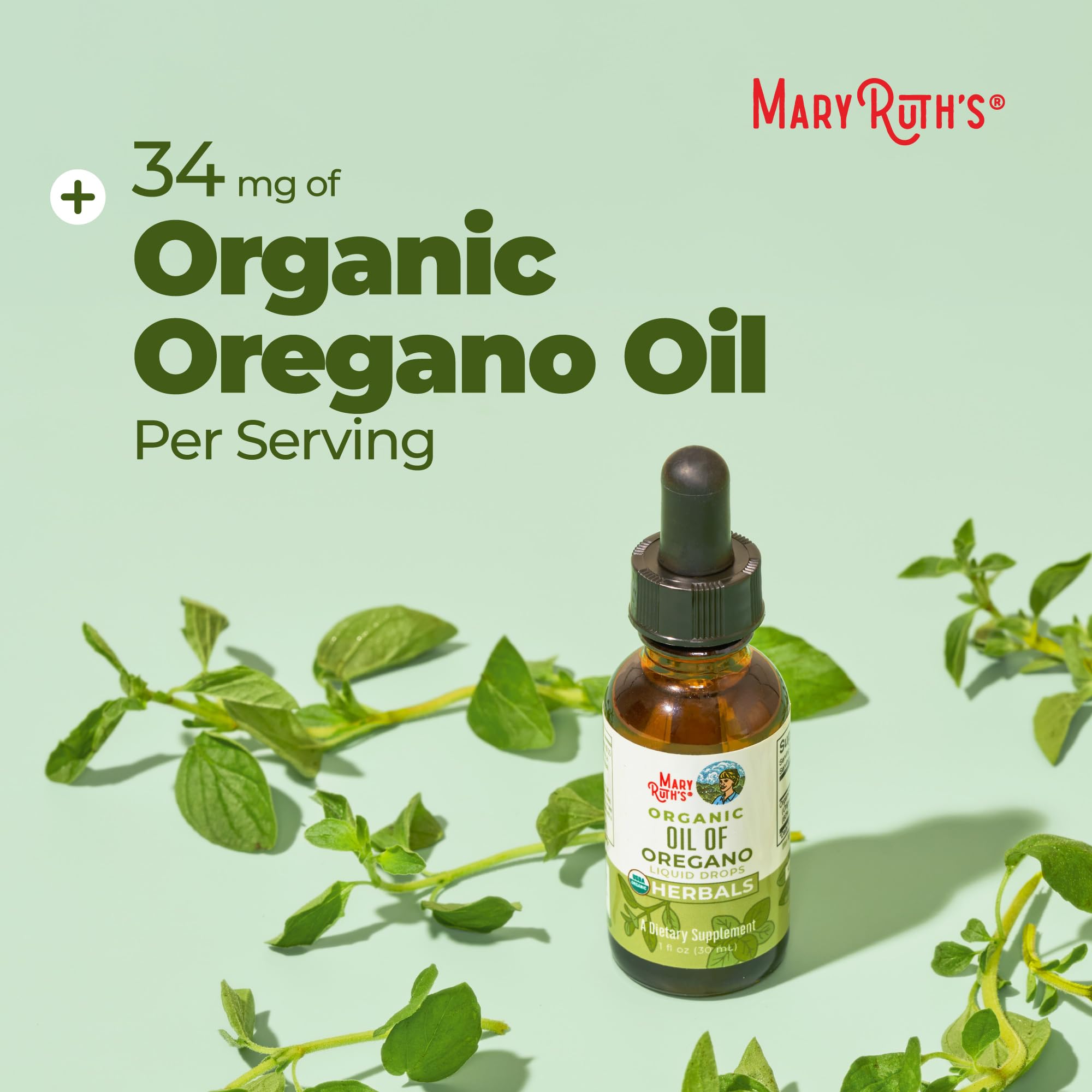 MARYRUTH'S empaque ecológico enfatizando sostenibilidad del producto