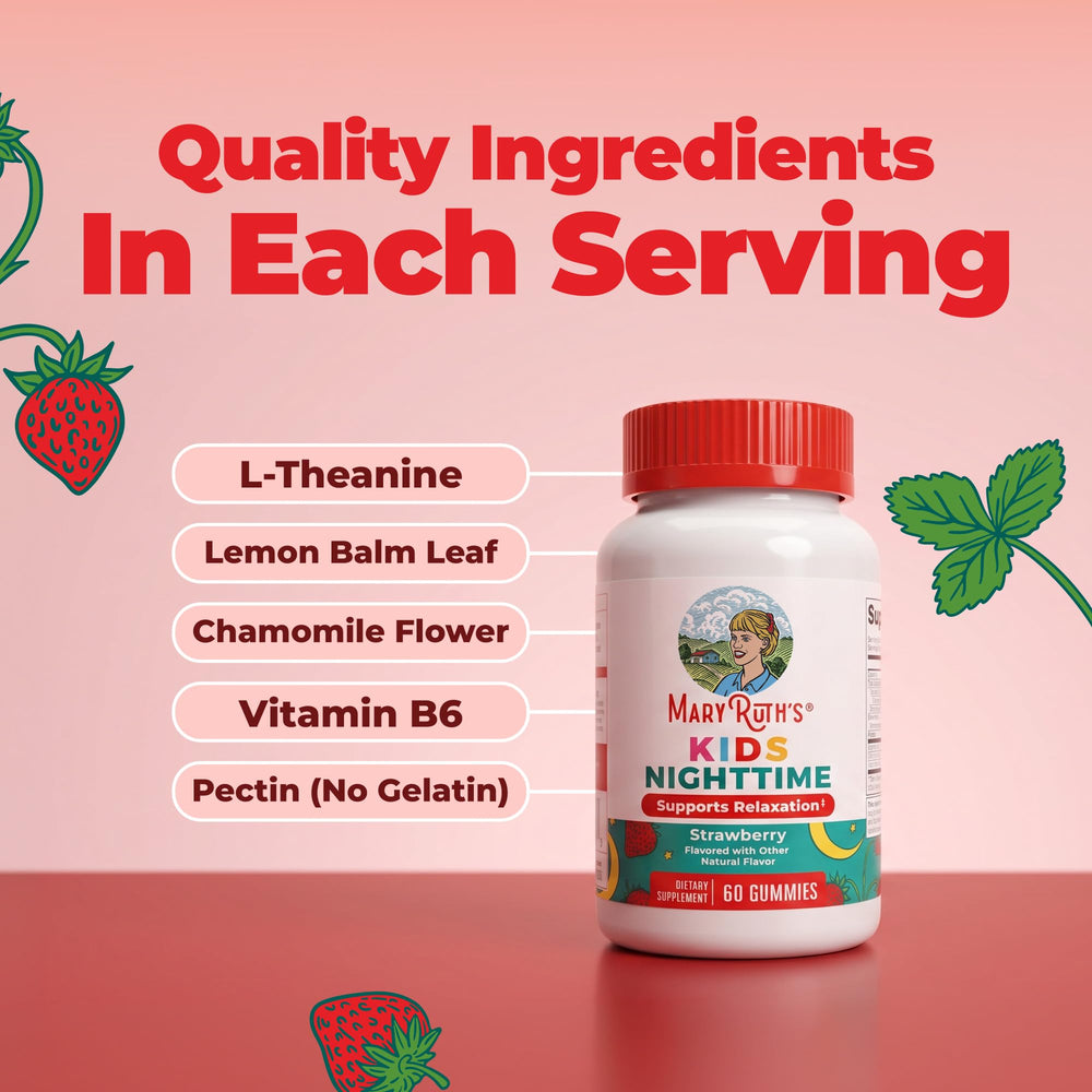 MARYRUTH'S etiqueta nutricional legible mostrando ingredientes y dosis claras