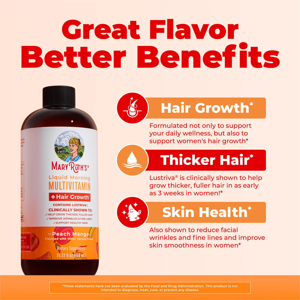 MARYRUTH'S etiqueta con lista de ingredientes que certifican vitaminas clave