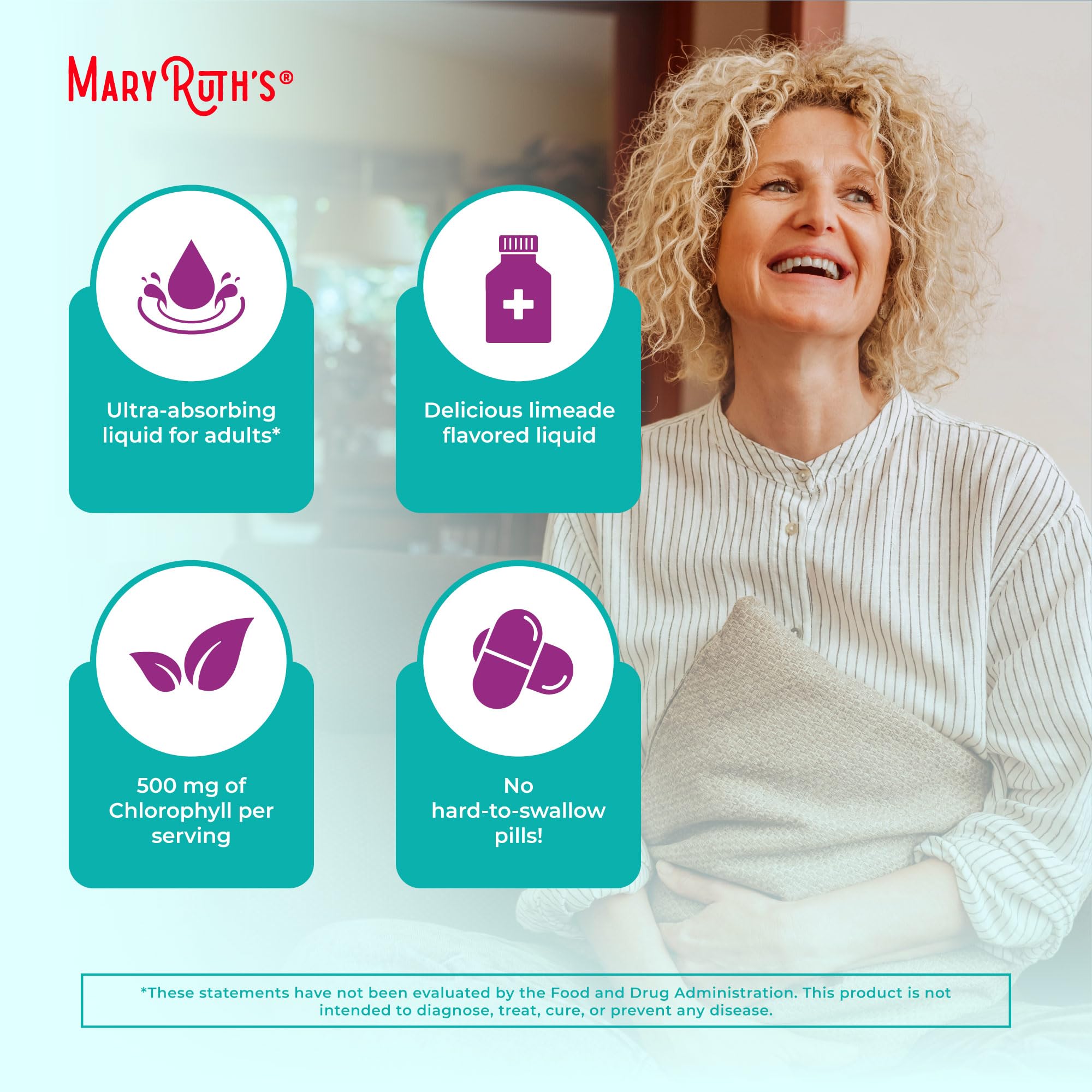 MARYRUTH'S usado como topping sobre yogur para mayor versatilidad