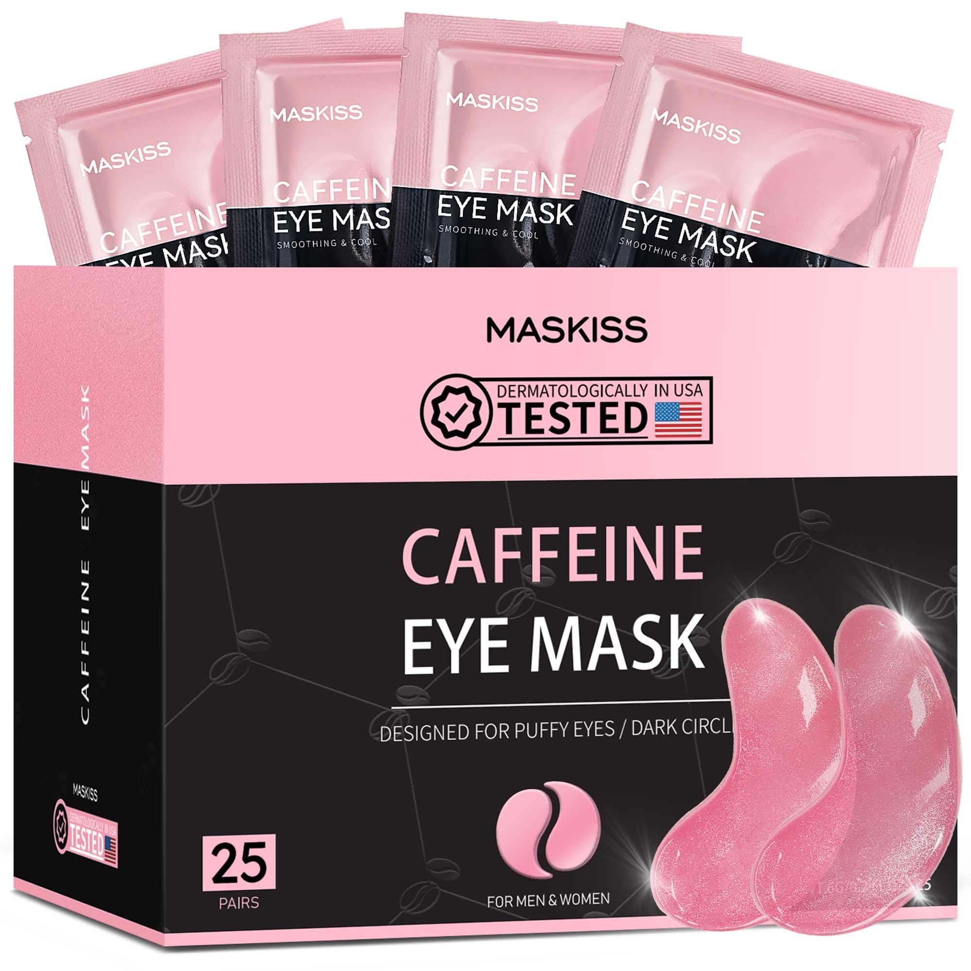 Maskiss frente del empaque mostrando 25 pares y beneficios