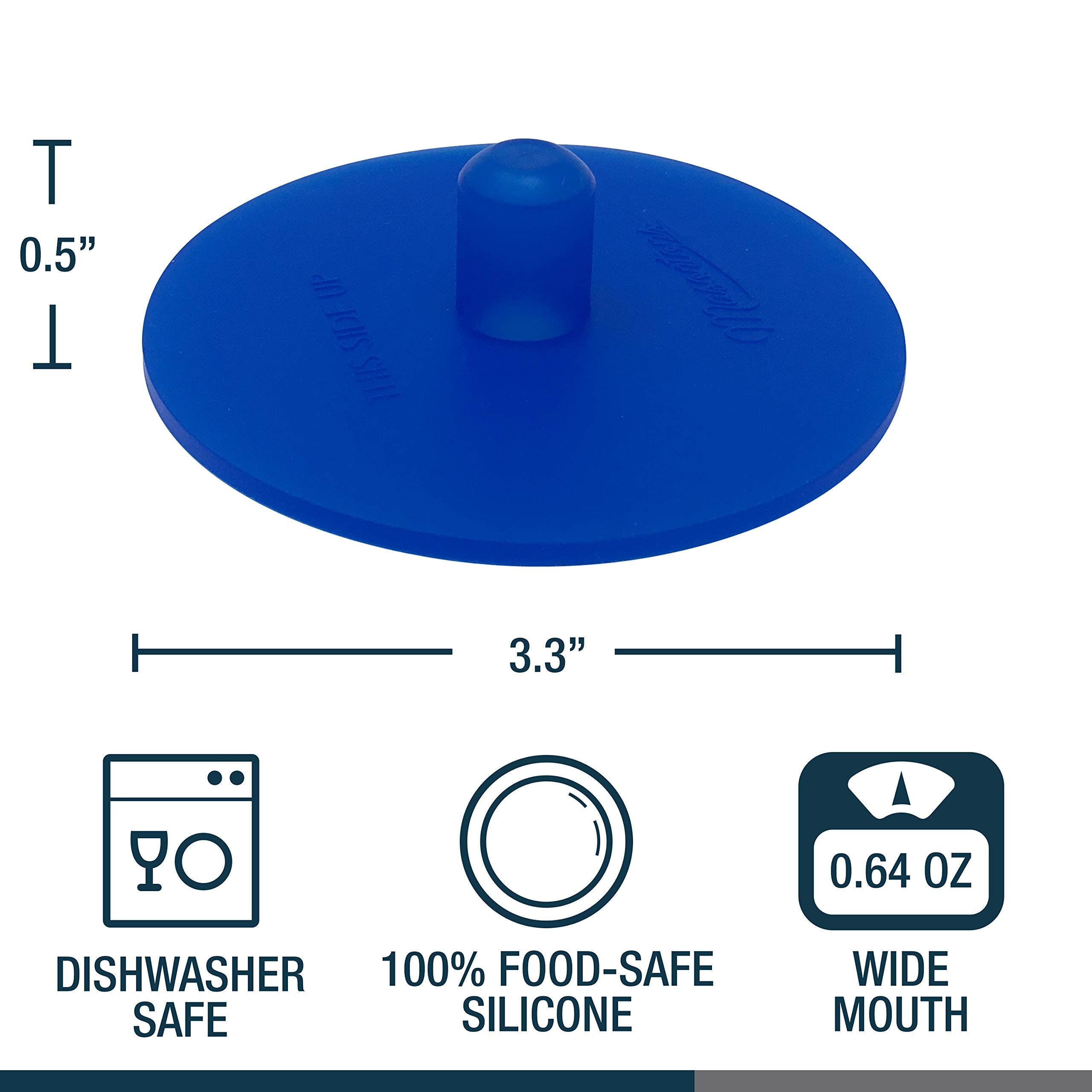 Masontops next to jar and ring for clear size and compatibility