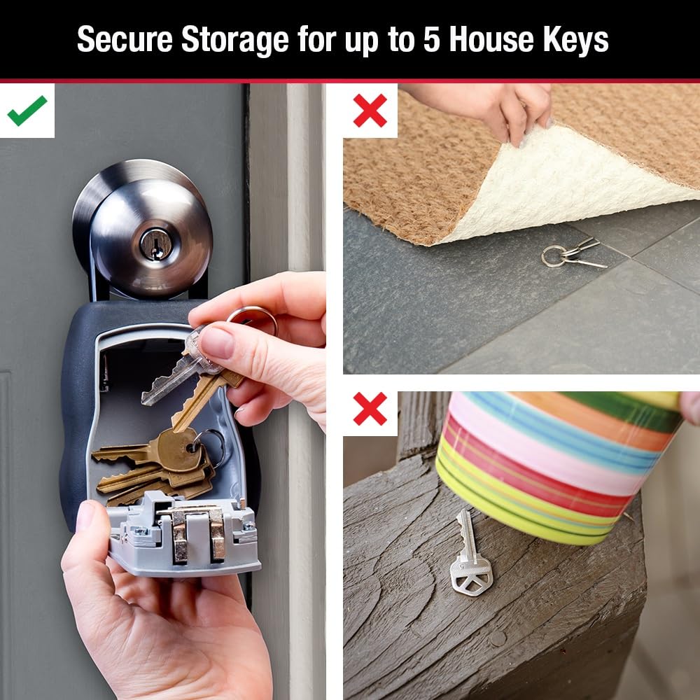 Master Lock diales de cuatro dígitos fáciles de ajustar y cambiar