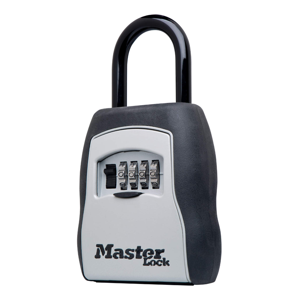 Master Lock vista frontal caja portallaves segura y compacta